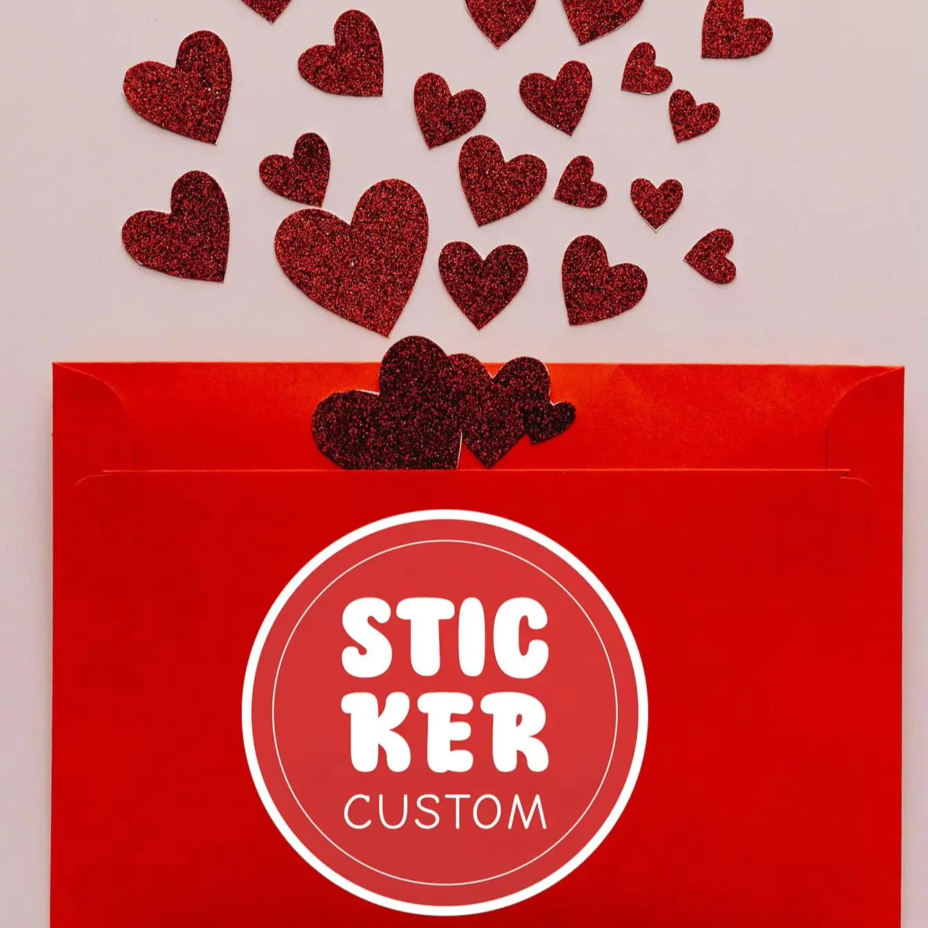 1‑96Pcs Round Custom Stickers, Personalized Text & Image Labels for Friends, Album Embellishment, Gift Box & Gathering Decor