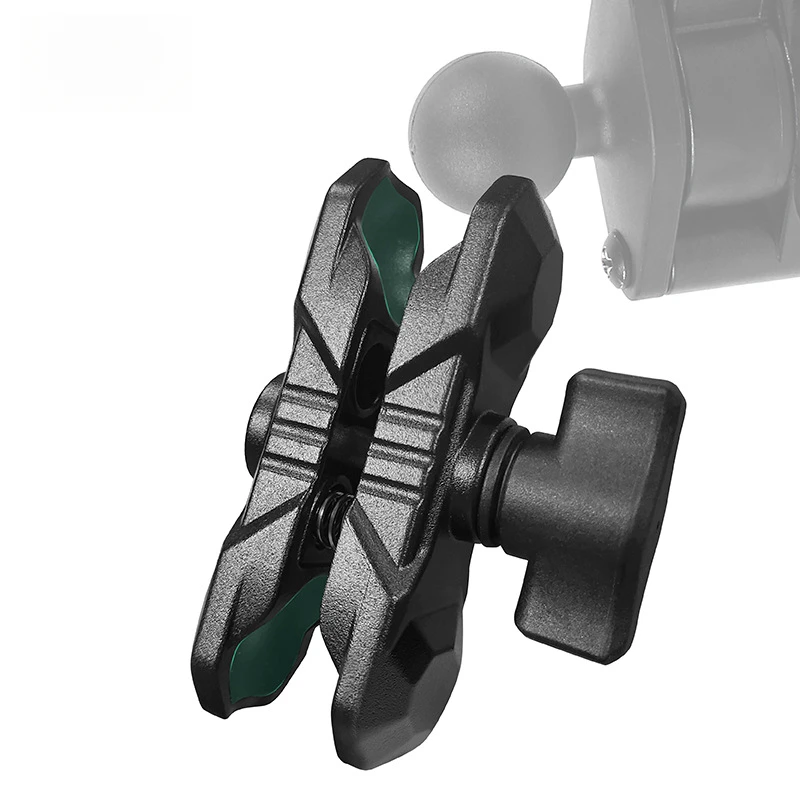 دراجة نارية الهاتف جبل العالمي 9 سنتيمتر قابل للتعديل ربط قضيب قوي حامل ثابت 360 دوران