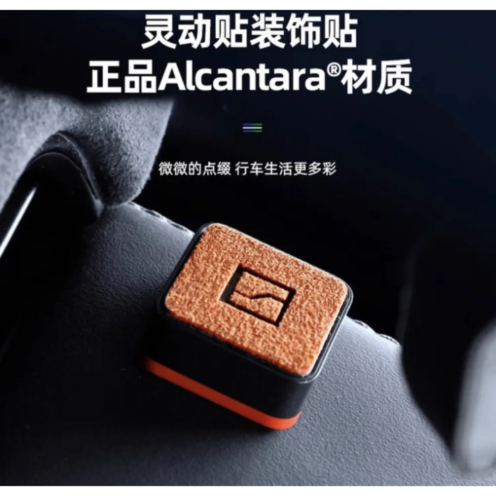 For Zeekr 001 007 X 2024 2025 Start Smart Stickers Bluetooth Connectivity Wireless Control Automotive Interior