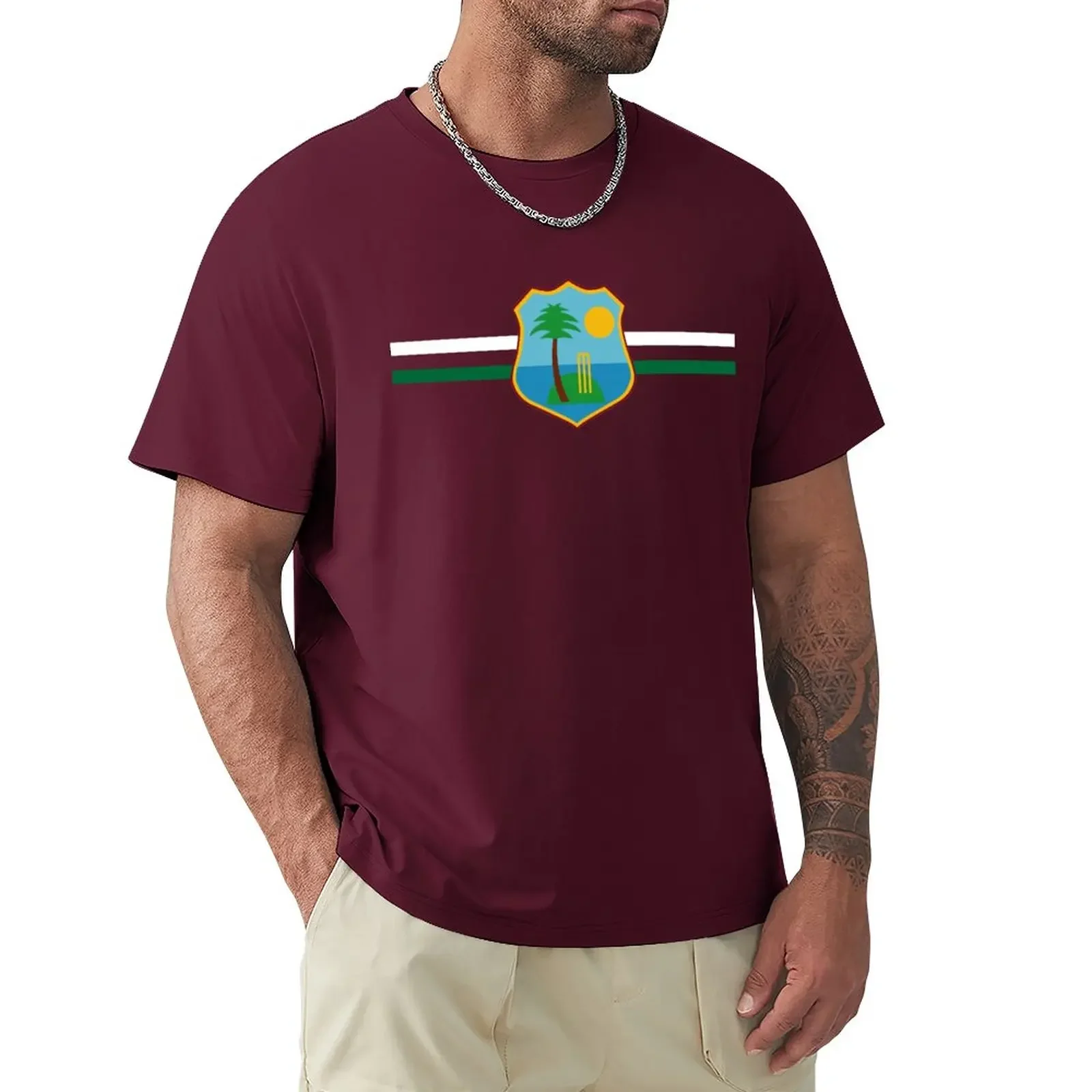 West Indies Cricket 01 T-Shirt t-shirts man quick-drying t-shirt anime clothes korean fashion Men's t-shirts