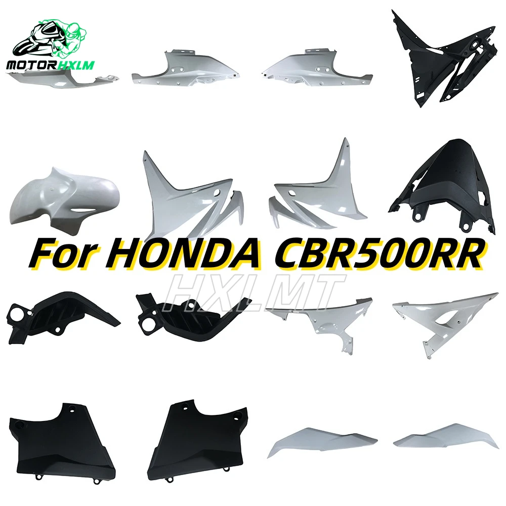 Fairing CBR500RR White Bodywork for Honda CBR500R 2017 2018 Plastic Fairings CBR 500 RR 17 18