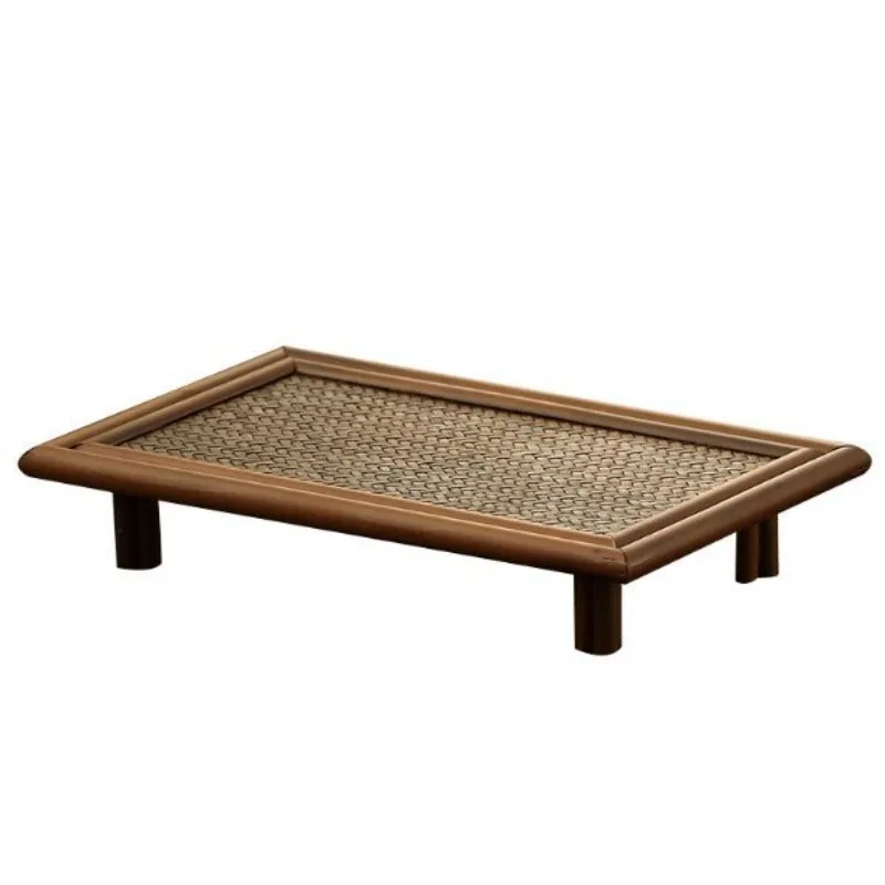 

Small tea table made pot bearing, kung fu tea set, bamboo tea ceremony accessories, tray, dry brewing table