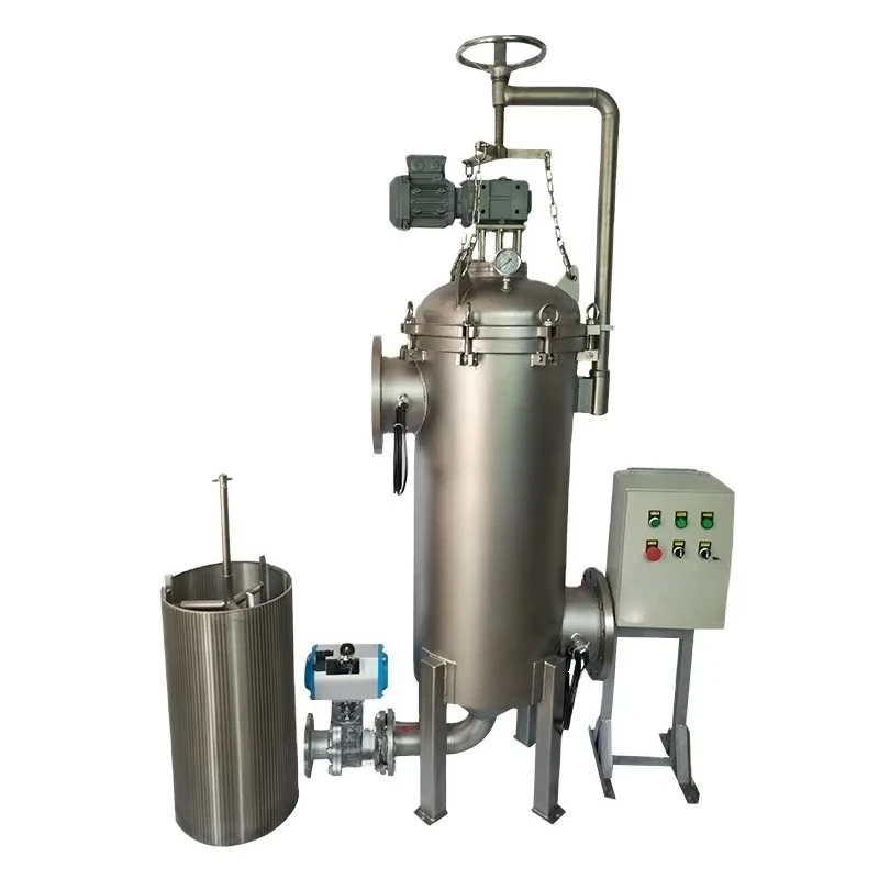 China Popular Organic  Liquid Filter Ss304 High Precision Self Cleaning Filter for Water System