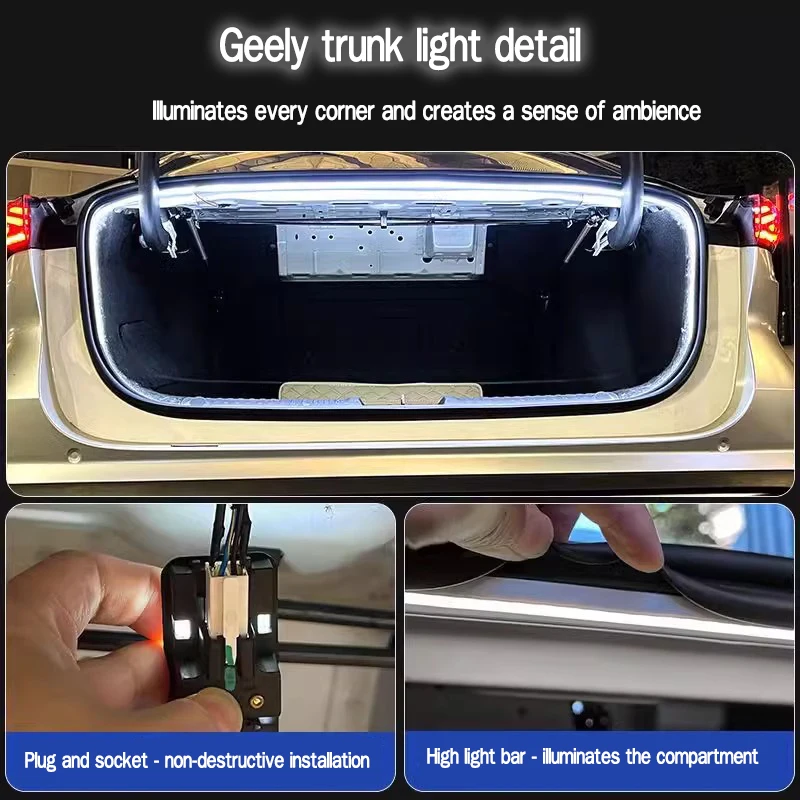 

For Volkswagen Golf Trunk LED Ambient Light Interior LED Flex Light Strip Tailgate Light Strip Volkswagen Tuning Accessories