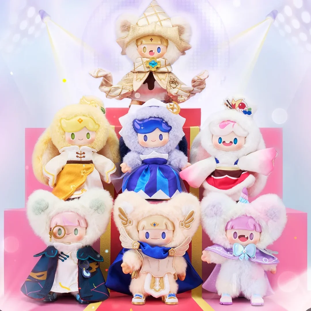 

Adou Fancy Cookie Show Series Plush Blind Box Toys Mystery Box Caixa Misteriosa Plush Doll Stuffed Doll Toy for Girls Gift