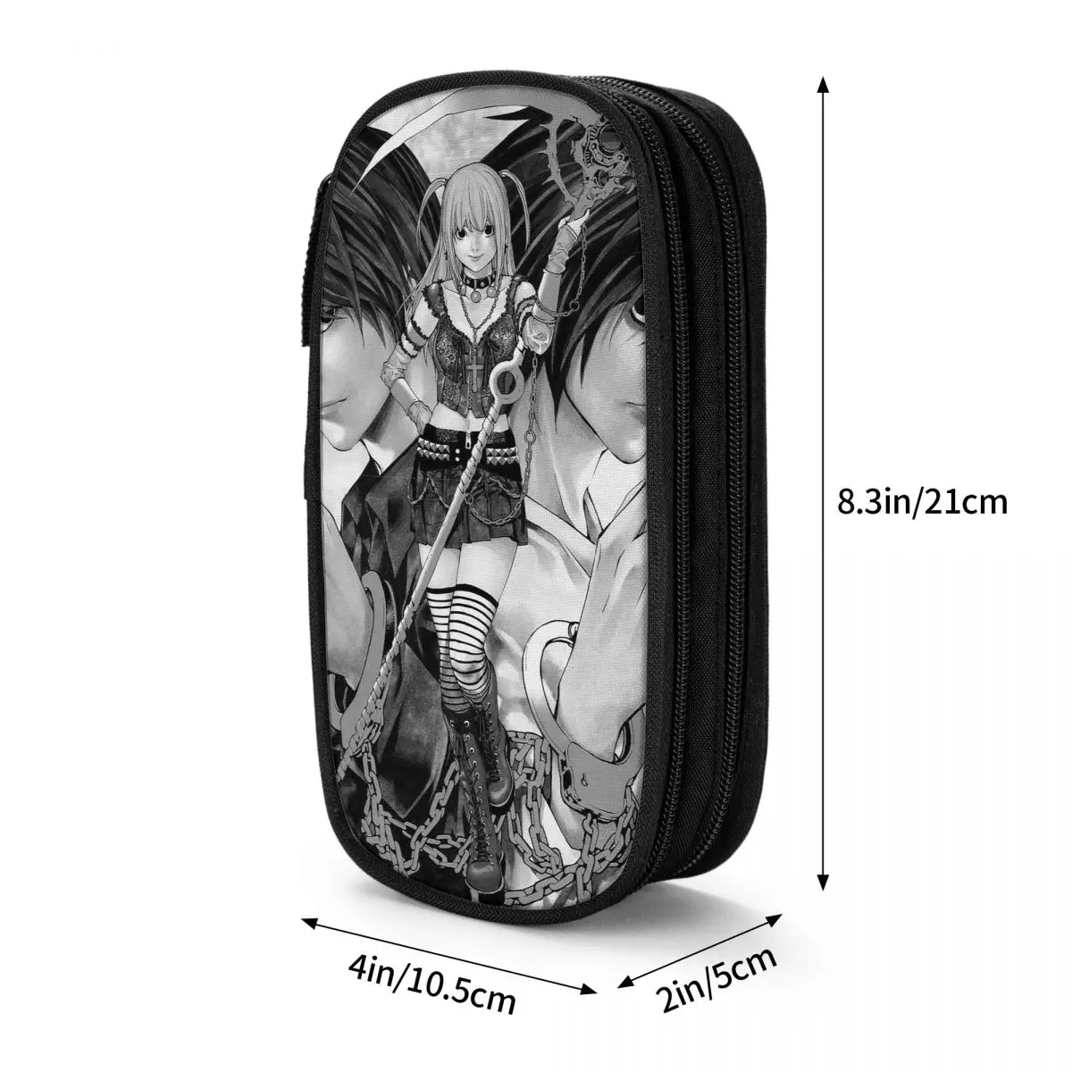 Deaths Notes Ryuk Anime Pencil Case for Kids School Pen Box Pencil Bag Stationery Supplies Pen Holder Bag