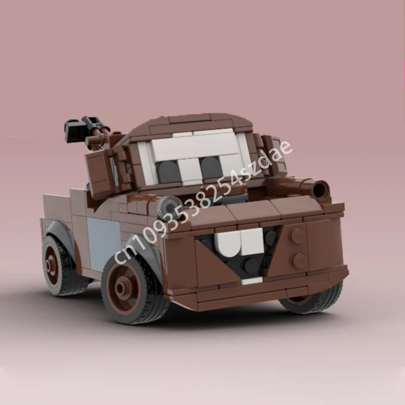 

322 шт. MOC Tow Mater Cars City Champions Супер автомобиль Строительные блоки Рождественская игрушка Подарок Космическая воображение Модель для взрослых креативная