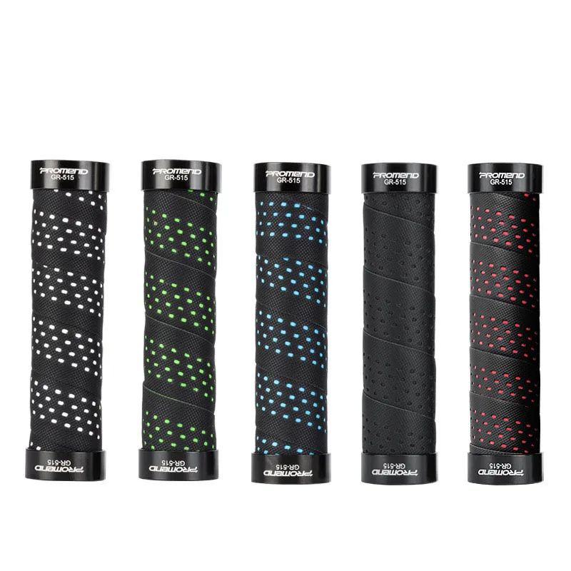 

Mountain Bike Shock Absorption and Breathable Hand Grip Aluminum Alloy Lock Non-slip Grip Mountain Bike Grips Bycicle Parts