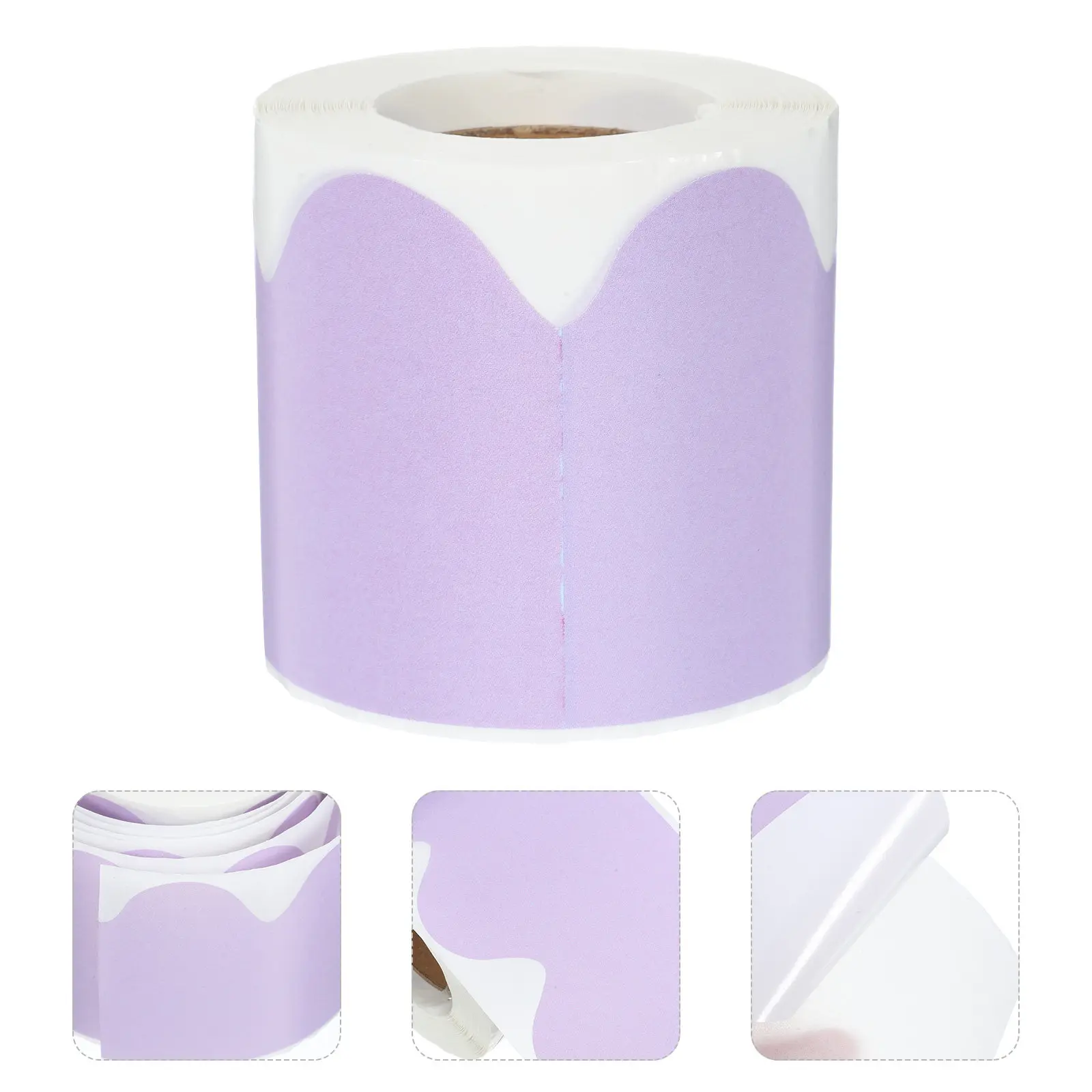 

1 Roll Adorable Bright Colored Wave Border Roll for Bulletin Board Classroom Office Chalkboard Whiteboard Decoration Removable