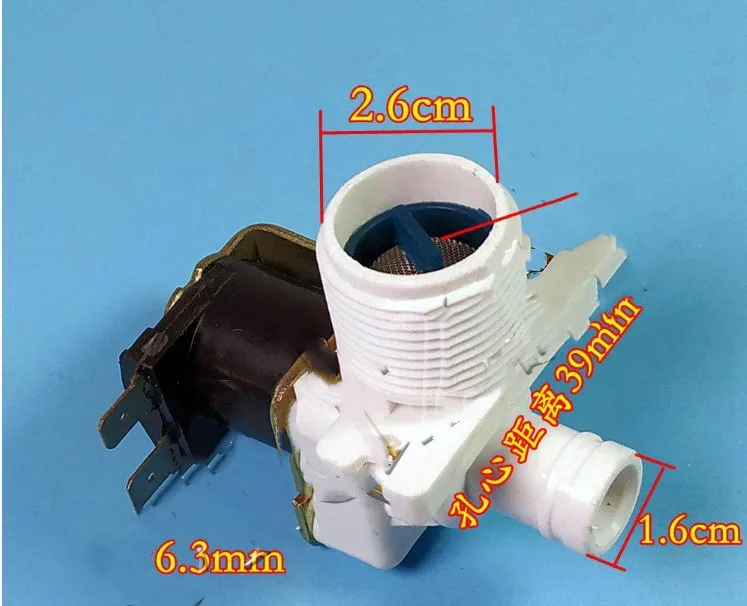 YYT 1PCS Universal automatic washing machine inlet valve Universal inlet solenoid valve