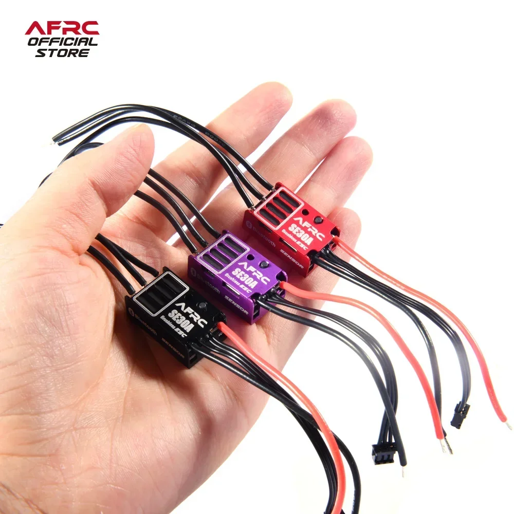 AFRC-SE30A Programmable Sensor Brushless ESC For GL BM AAT RC Car Mini Drift Racing 1/24 1/27 1/28 DIY Assembly Upgrading