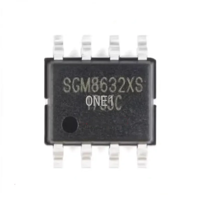 1PCS/lot New original SGM8632XS/TR SOIC-8 Rail-to-Rail CMOS Operational Amplifier IC chip