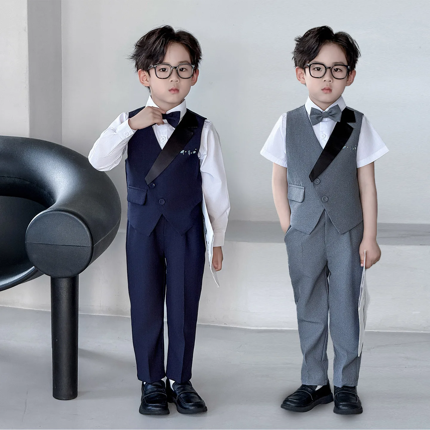 2026-children's-british-style-suit-set-little-host-flower-girl-boy-piano-performance-outfit-cotton-polyester-four-seasons