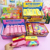12pcs/Full Case 13.5cm Butter Stick Slow Rising Squishy Toy, Wet Rebound Moist Soft Feel, Stress Relief Decompression Fidget 2