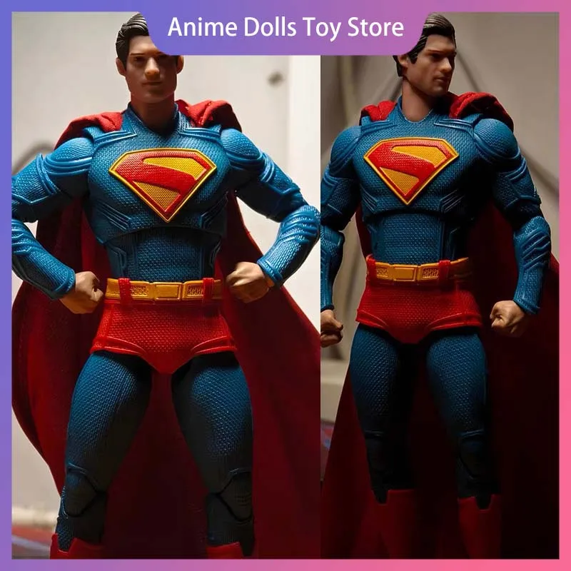 

Подлинная фигурка Супермена 1/9, аниме, мультяшные подвижные суставы, модель из ПВХ, игрушечная комната, украшение для рабочего стола, коллекция игрушек, рождественский подарок