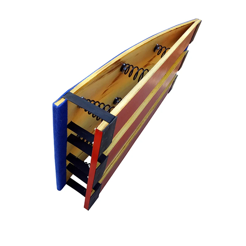 Wooden Sport Gym Equipment Springboard Fitness Gymnastics Spring Board 50*80 60*120 CM Competition Jumping Board
