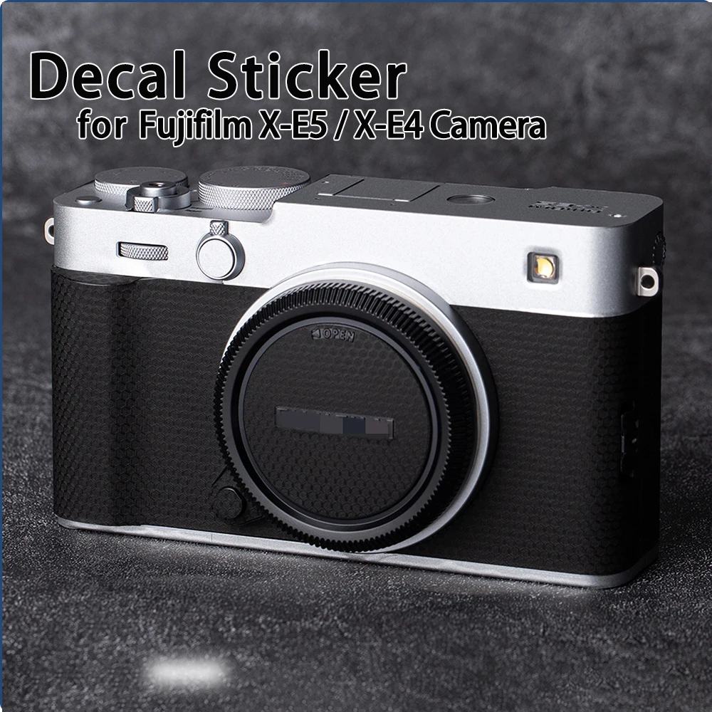

XE-5 Decal Sticker For Fuji XE5 XE4 Camera Sticker for Fujifilm X-E5 X-E4 Camera Decal Skin X E5 Wrap Cover Protective Film