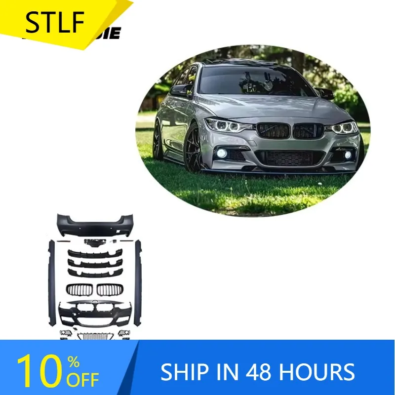 

Zuimi High-end M-tech F30 Body Kit For 3 Series 12-18 F30 Upgrade To M-tech Front Bumper Rear Bumper Side Skirt Grille F