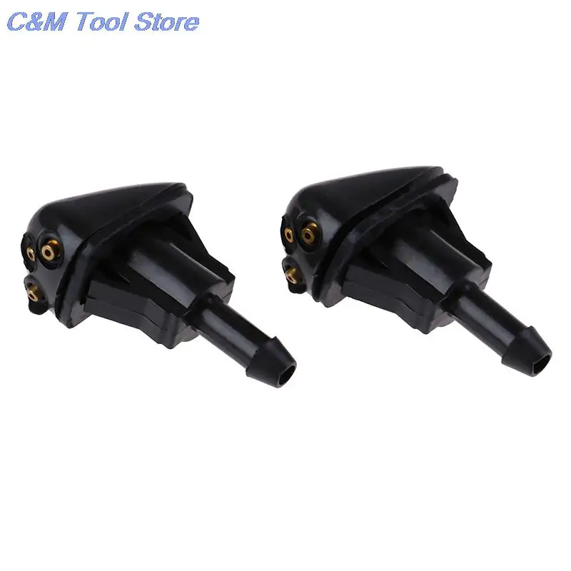 Hot sale 2Pcs Plastic high quality Windshield Wiper Washer Spray Nozzle