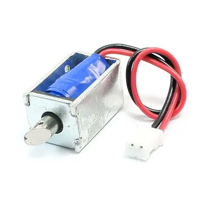 DC 12V 0.85A 2-Pin Balance Plug Connecting Solenoid 1mm 100g 3mm 30g XWJ