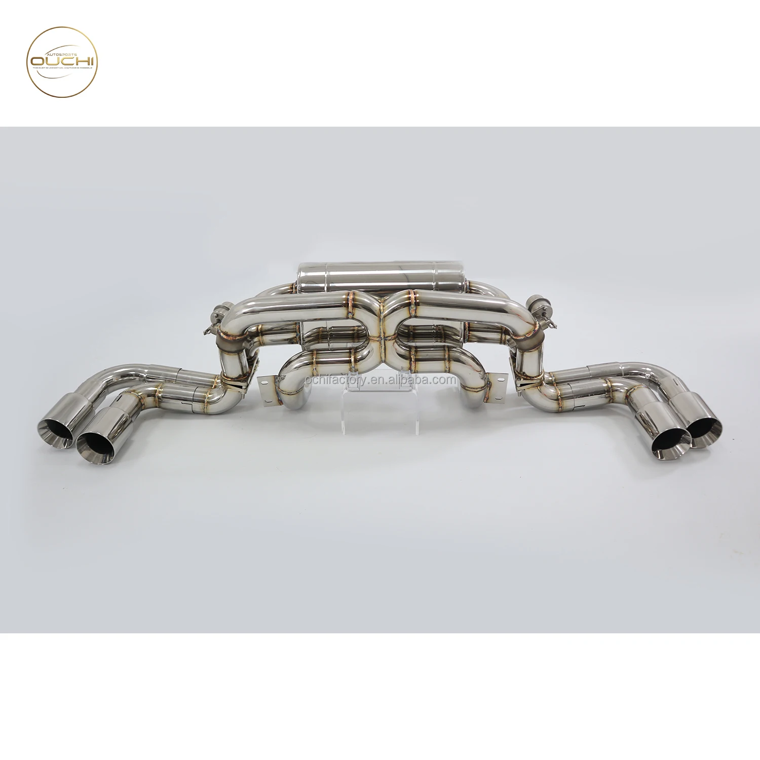 

OUCHI Stainless Steel Exhaust Catback For Ferrari F360 2000-2005 3.6 V8 With Muffler Valves Tuning Performance Exhaust System