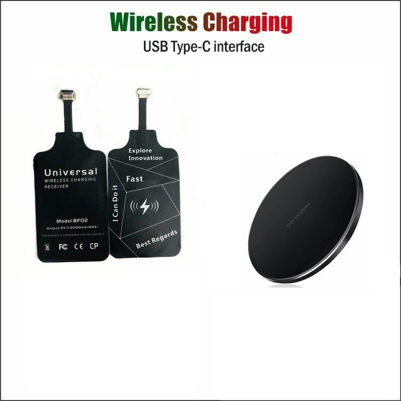 

15W Qi Wireless Charger Pad+10w Type-c Receiver For Xiaomi Poco F4 F3 F2 Pro M3 M4 Pro X3 X4 Pro NFC 5G