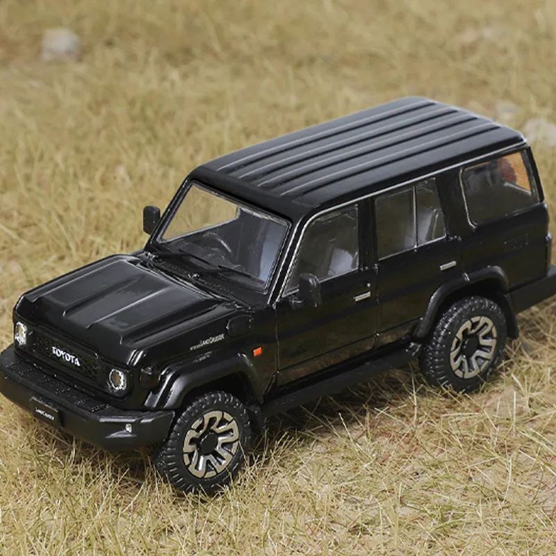GCD Toyota Land Cruiser LC70 LC76 SUV 1:64 Hoogdetail Realistische Simulatie Die-cast Alloy Collectible Schaalmodel Auto Perfect Cadeau