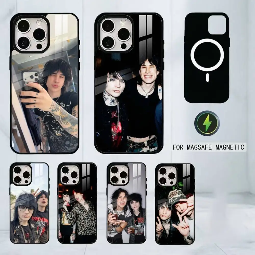 

Jake Webber Johnnie Guilbert Phone Case For iPhone17,16,15,14,13,12,11 Plus,Pro Magnetic with Magsafe Wireless Charging