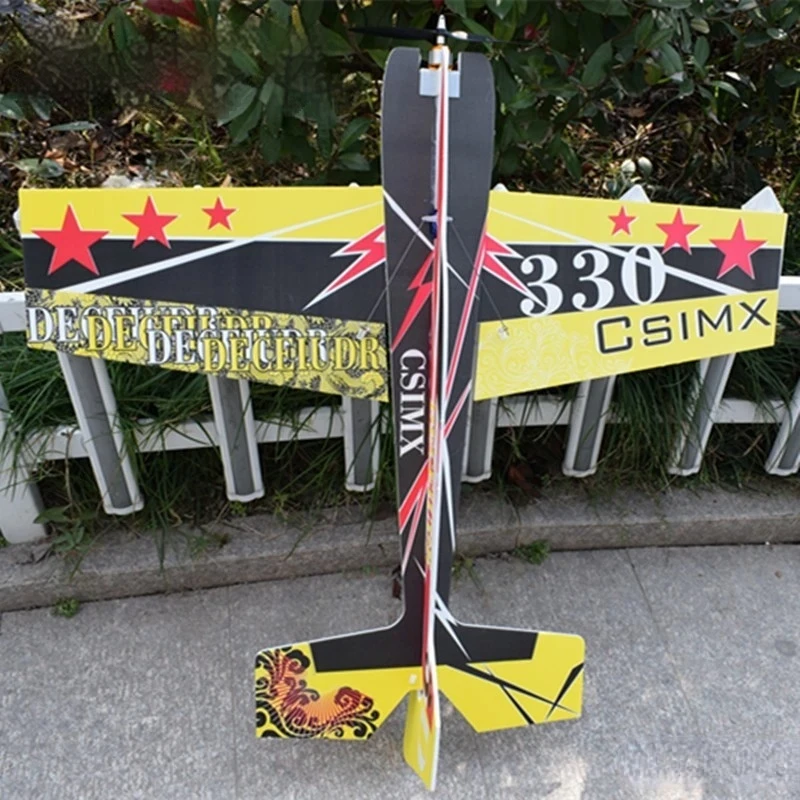 전동 RC F3P 3D 에어로바틱 330 머큐리 폼 키트 DIY 고정익 비행기 경량 실내 모델 취미 제작자용 에어프레임