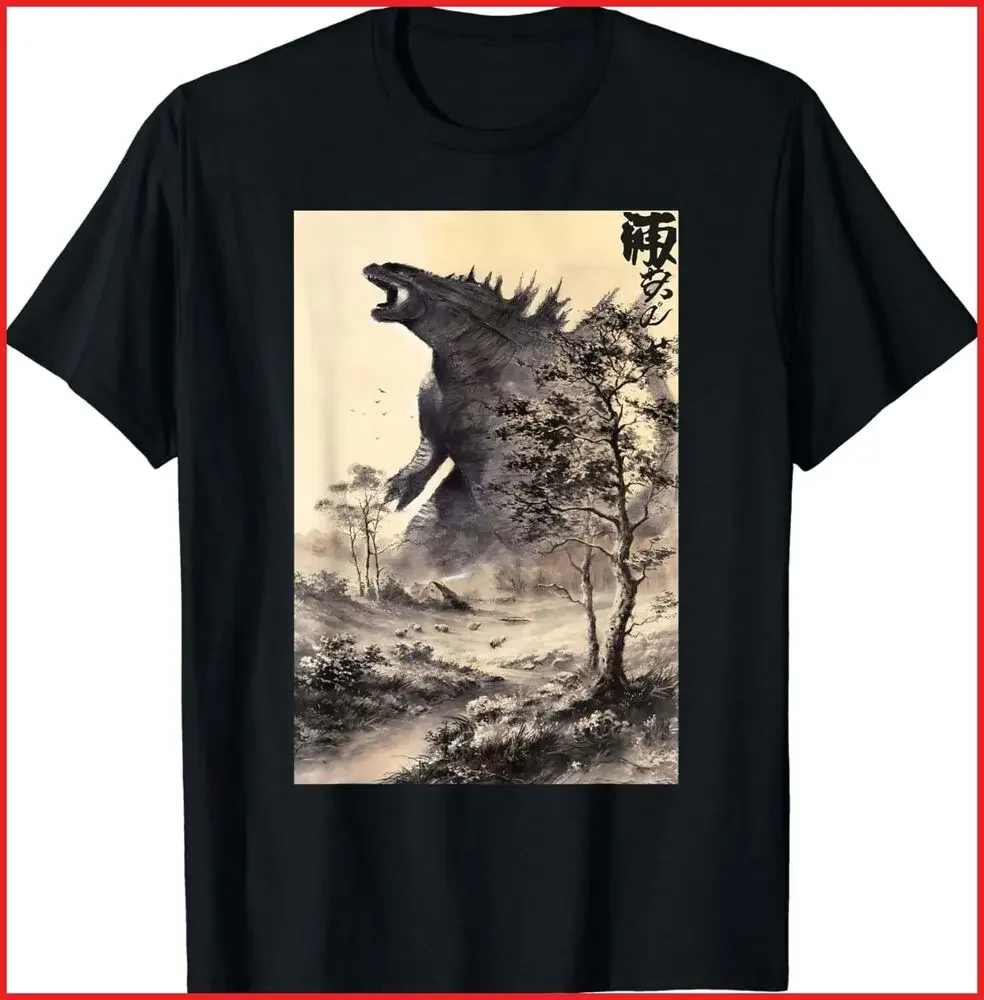 Retro Vintage Japanese Art Legendary Rare  Black Cotton Shirt S-5XLHigh Quality 100%Cotton Short Sleeve