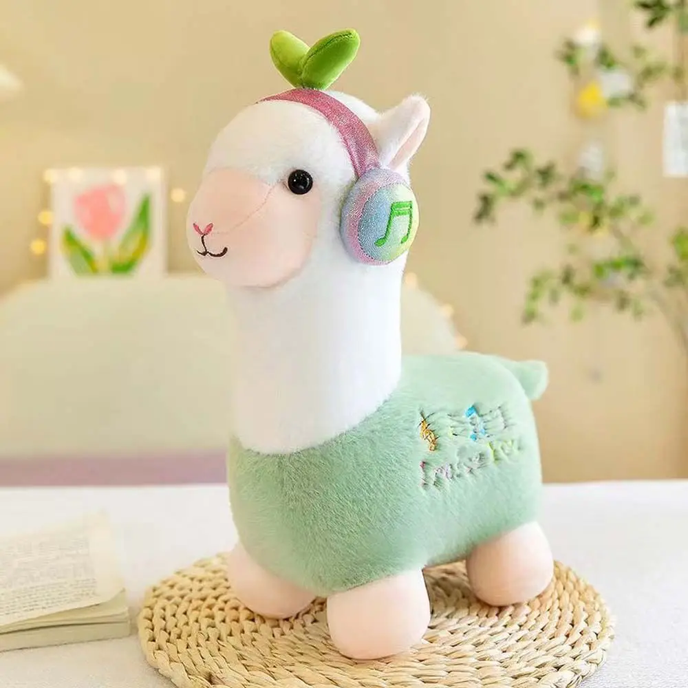 Decoración para el Hogar, Animal de Peluche, Oveja Alpaca, Peluche de Alpaca