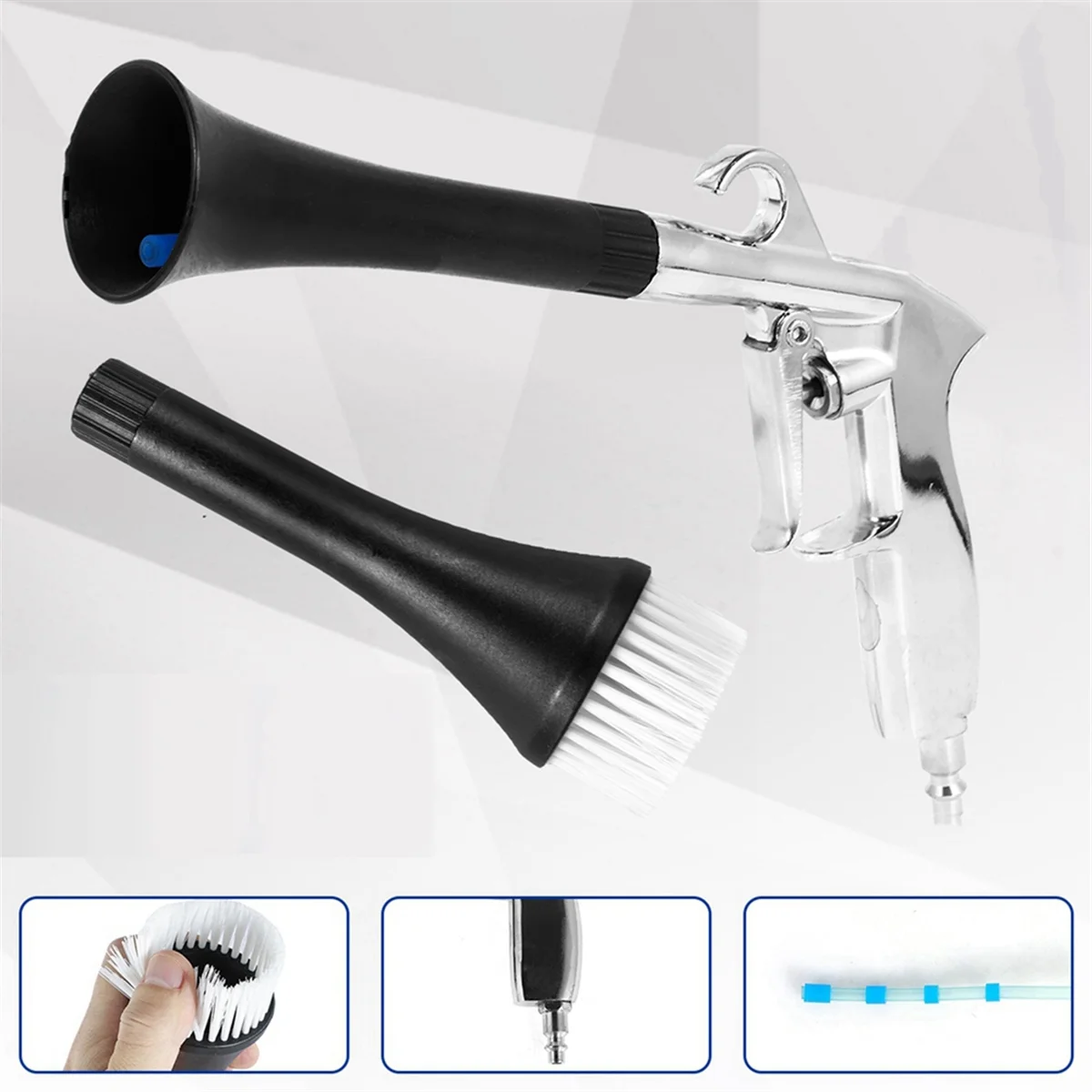 Air Blow Car Wash Tool Efficient Dry Cleaning Tool Tornado Dust Blowing Car Interior Cleaning Tools