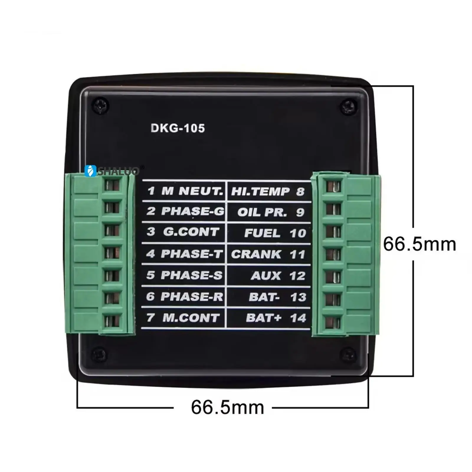 Control Panel Durable Generator Controller Professional Easy to Install