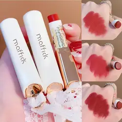 Lace matte lipstick matte matte long-lasting non-stick cup girly beauty lipstick matte velvet lipstick  moisturizing makeup