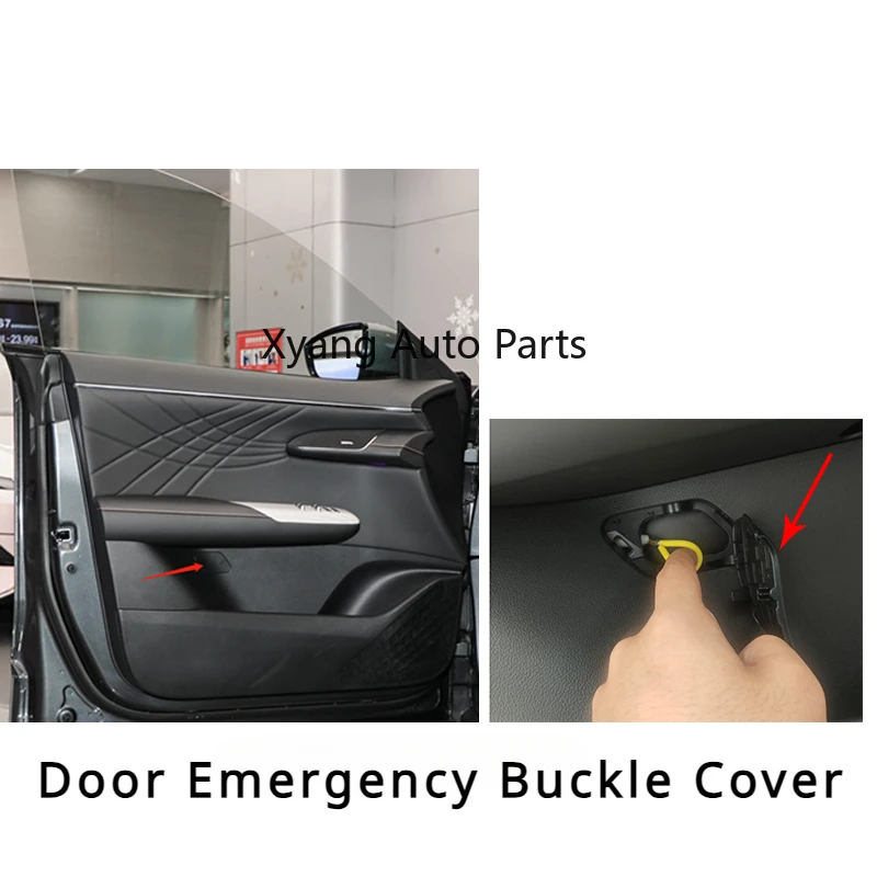 Front and Rear Door Emergency Buckle Cover/emergency Handle Plastic Cover Original Cover For Changan Deepal S7