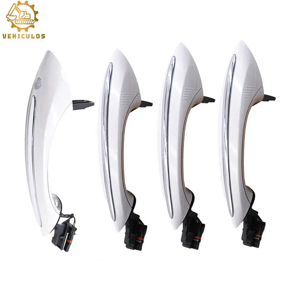 51217231931 51217231932 51217231933 51217231934 4PCS Car White Exterior Access Door Handle For BMW F10 F01 F02 F06 F11 F18