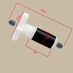 1pc Impeller Fish Tank Submersible Water Pump Impeller Shaft For Intex Pure Spa Impeller Power Tools Replacement Accessories