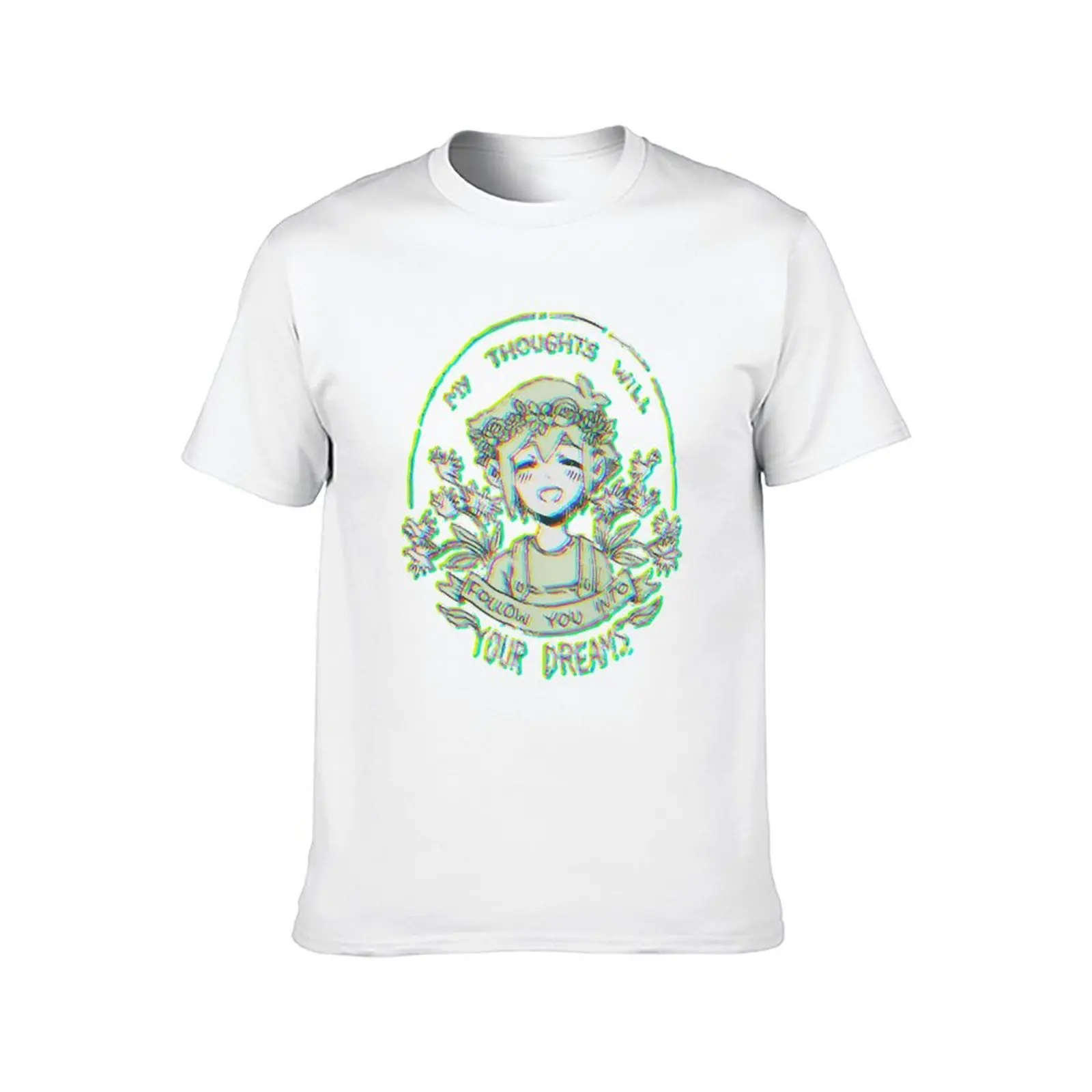 أوموري أفريقي سوف تتبعك في أحلامك الريحان تي شيرت تي شيرت للرجال حزمة بيضاء مضحك تي شيرت رجل تي شيرت