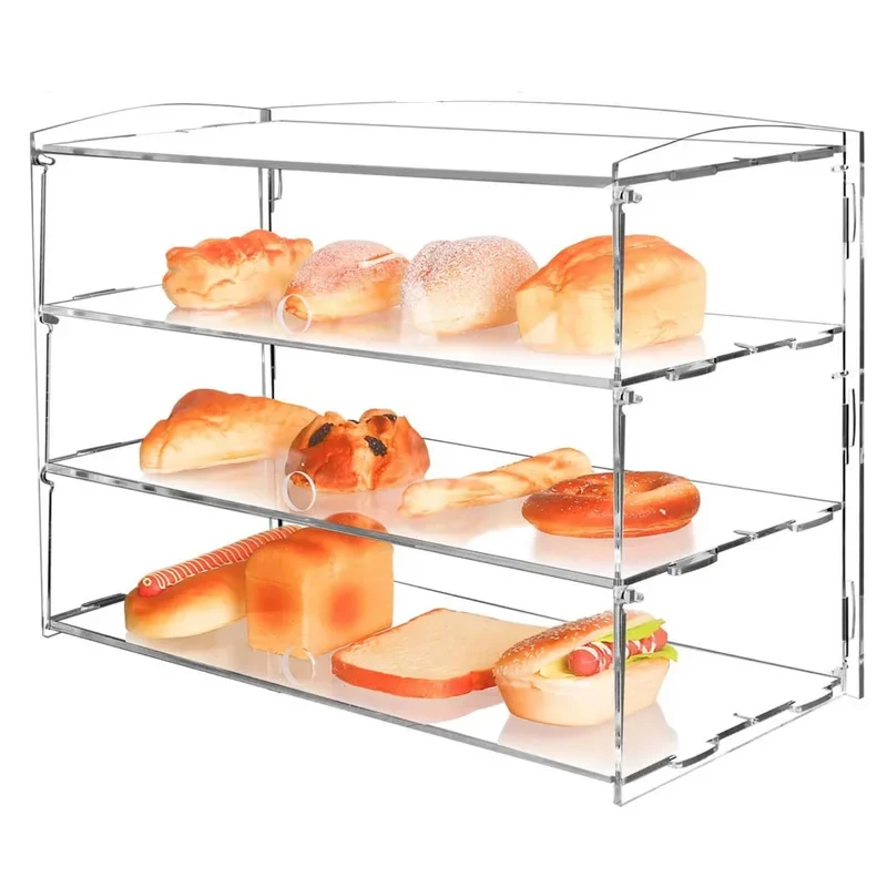 Acrylic Display Cabinets Bakery Pastry Display Cases Retail Display Cases Donut Cookie