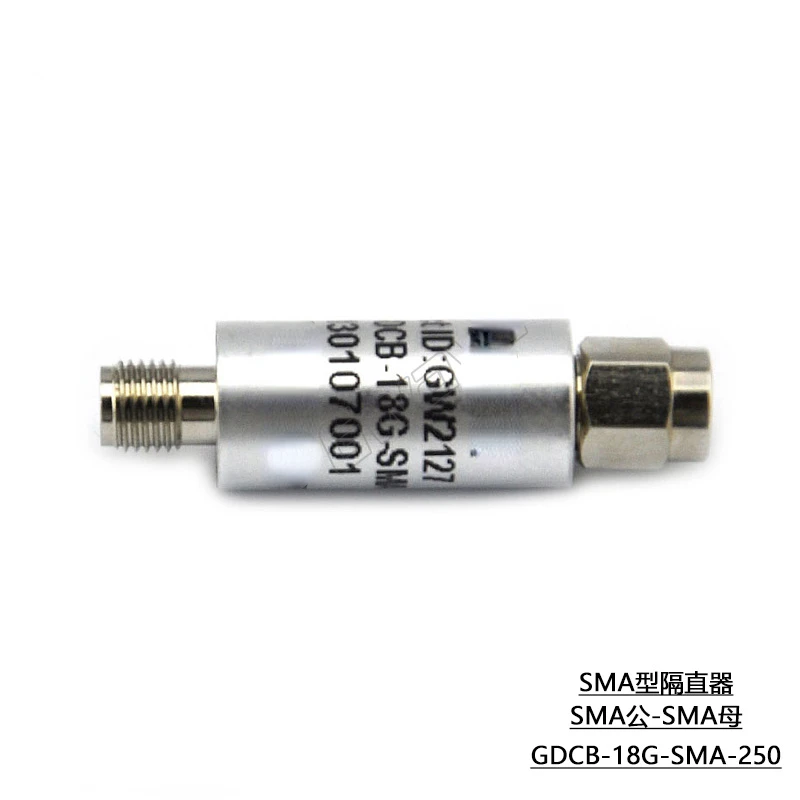 SMA Type Isolator SMA Male SMA Female 0.1-18G 250V GDCB-18G-SMA-250