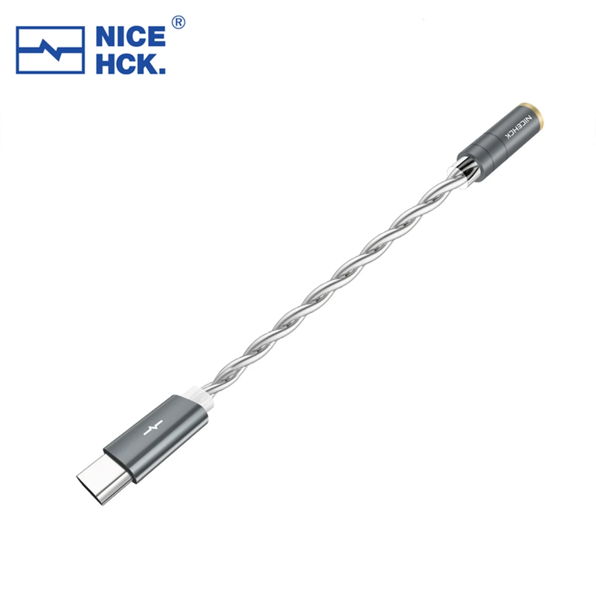 Nicehck nk1 Typ-C bis 3,5mm verlustfreies tragbares digitales Audio-Decodierung kabel cx31993 Chip Occ & versilberter Occ-Misch draht