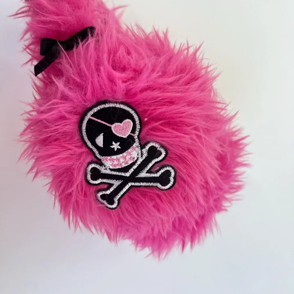 ثقافة فرعية شتاء دافئ أفخم سماعات الأذن الألفية Y2K للفتيات طوي حماية الأذن ركوب الدراجات اكسسوارات الديكور