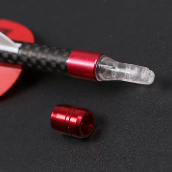 Ok mili patlamaya dayanıklı halka iç çapı 7.6mm Metal kol ok millerinin dış çapını korumak için kullanılır