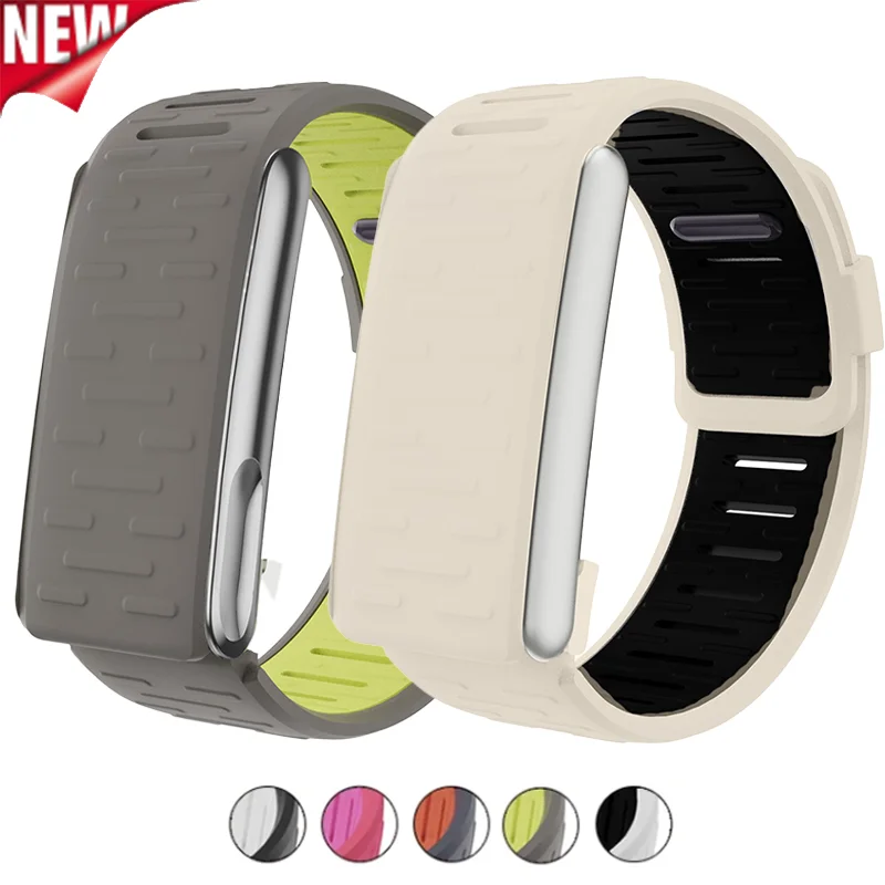 Silicone Sport Band For Whoop 5.0 Strap Brecelet Adjustable Watch Strap Replacement Correa Breathable Strap For Whoop5.0MG Band