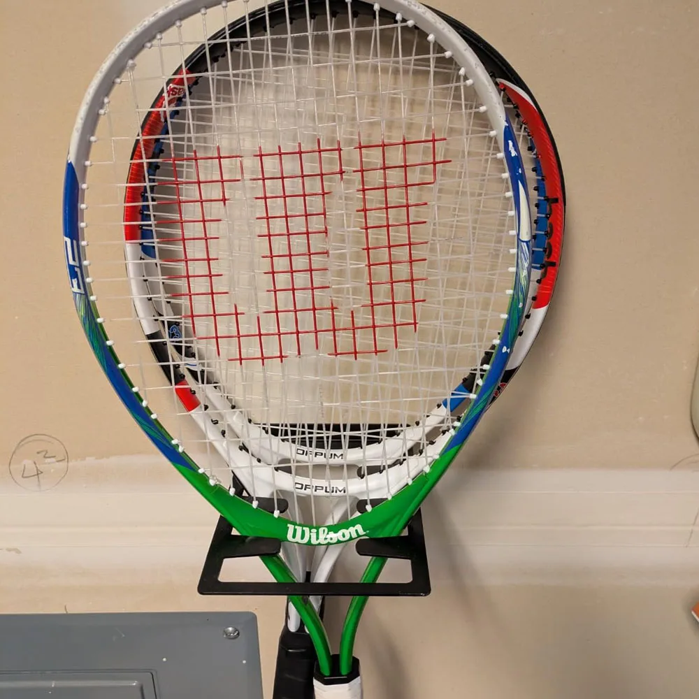 Wall Mounted Racket Rack Tennis racket Beach racket Storage Rack Iron Wall Mounted Storage Rack