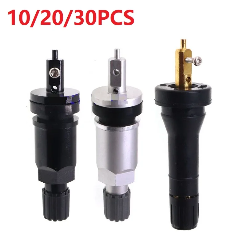 

10/20/30PCS For Geely Roewe Changan Venucia D60 T60 Car Rubber/Aluminum Alloy Wheel Rim TPMS Tire Pressure Sensor Valve Stem