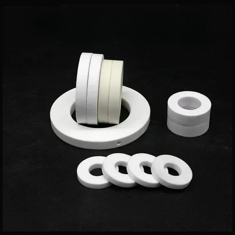 Aluminum Oxide 95 High-Temperature Resistant Ceramic Circular Ring Wear-Resistant Ceramic Insulation Gasket
