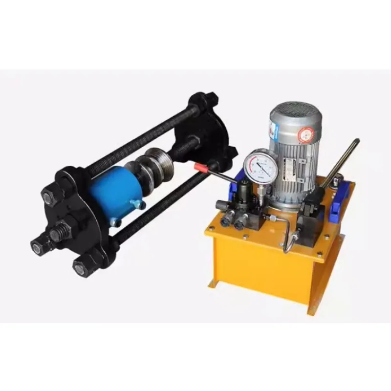 Mesin Hidrolik Portabel untuk Perbaikan Bushing Press Bearing 70T Excavator Bulldozer Track Link Pin Assembly Press