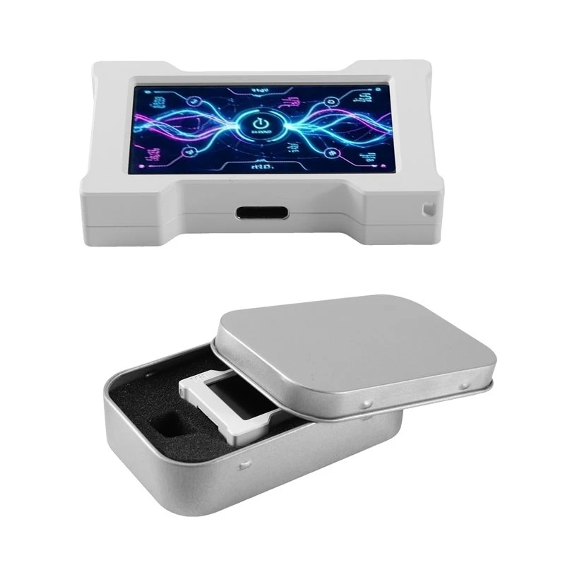 Super Deal -Enhancement Digital Display Monitoring Electrophoretic 2-To-3 Powered Type-C Expansion Dock[ Hmhub-PRO] 8K Screen
