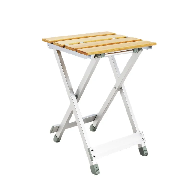 Aluminum folding chair retractable portable dual-purpose folding cross stool